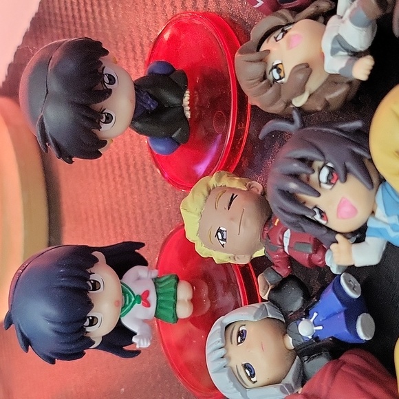 Gundam Seed + Inuyasha Mini Figures - Picture 5 of 5